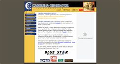 Desktop Screenshot of carolinageneratorinc.com
